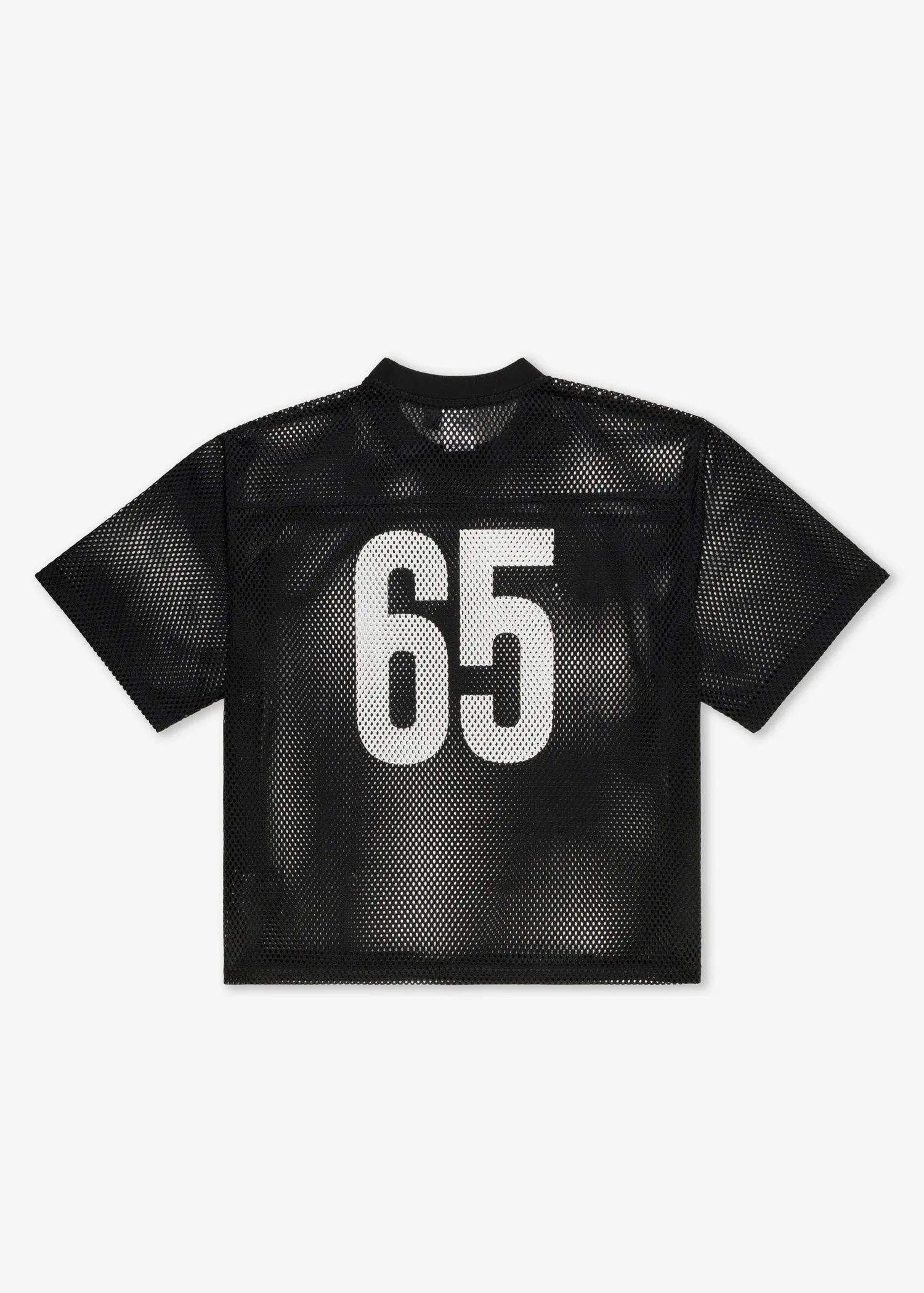 LOGO MESH JERSEY BLACK