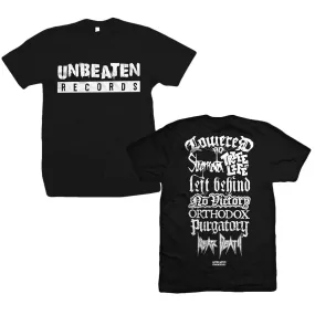 Logo/Lineup Black Tee