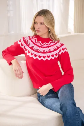 Lusby Love Raglan Sleeve Sweater