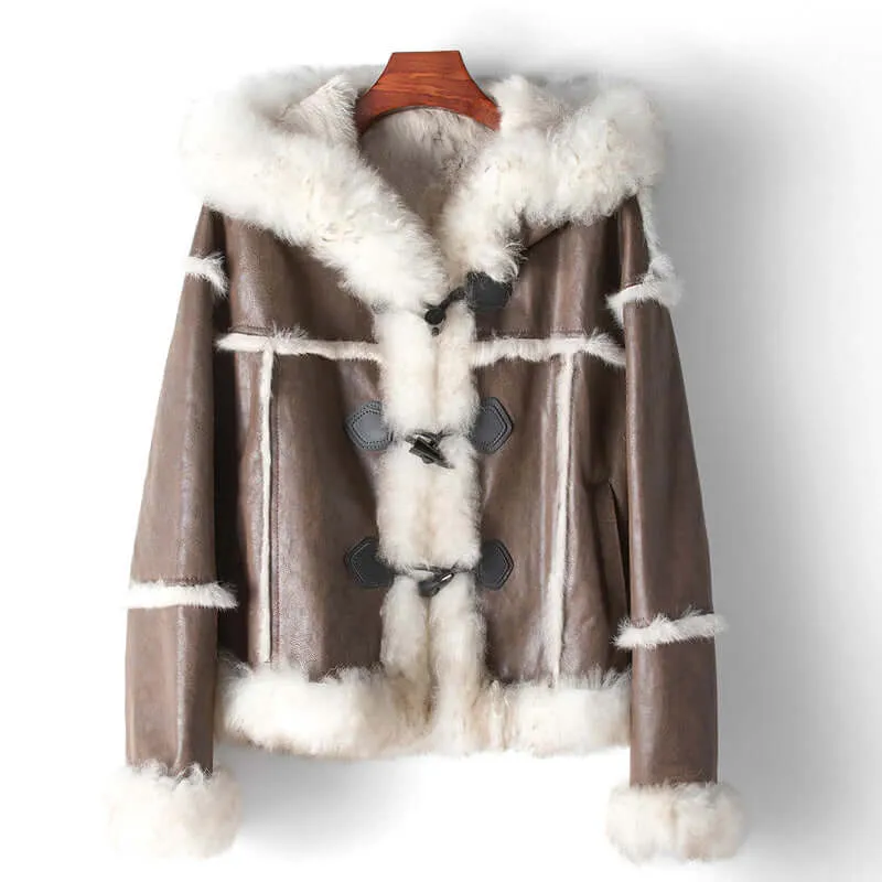 Luxe Faux Fur Shearling Jacket