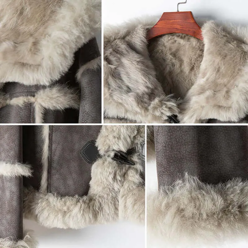 Luxe Faux Fur Shearling Jacket