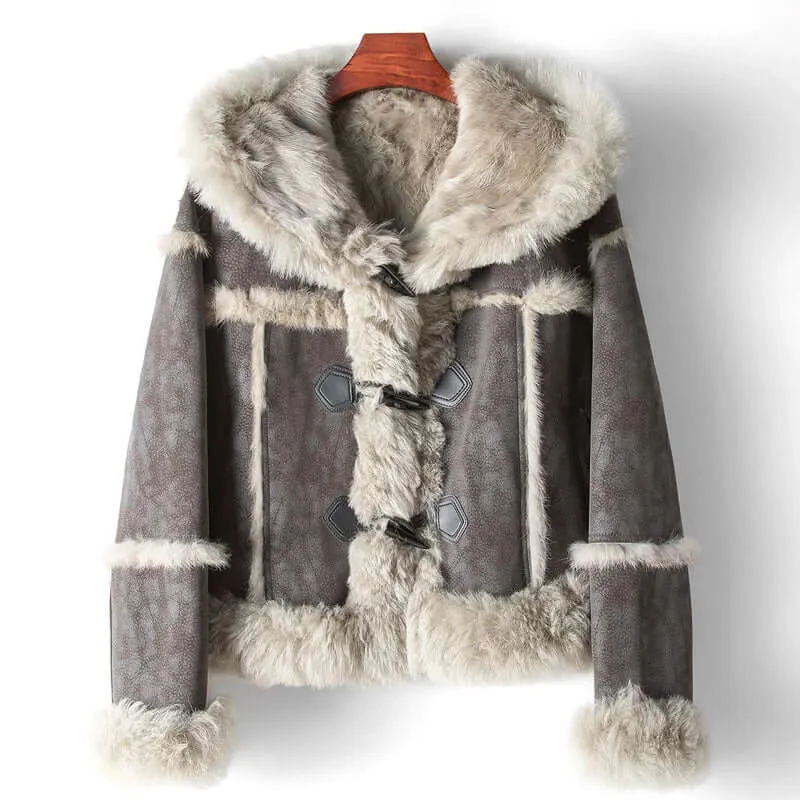 Luxe Faux Fur Shearling Jacket
