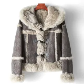 Luxe Faux Fur Shearling Jacket
