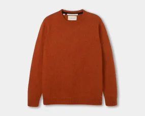 Makers Stitch Jumper - Orange