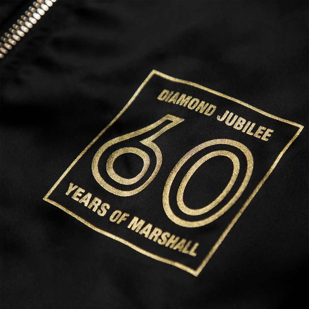 Marshall 60th Anniversary Satin Bomber Jacket (X Large)