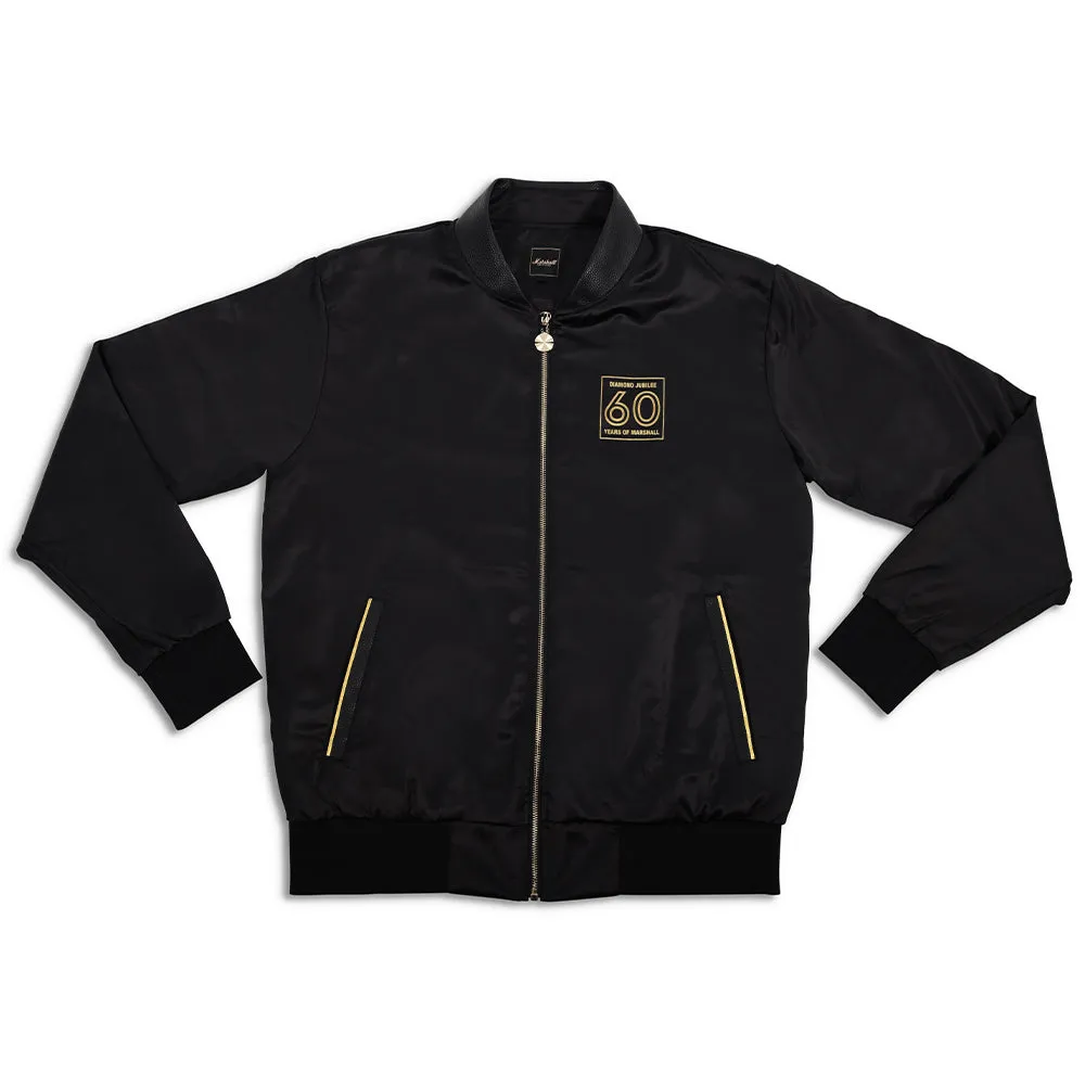 Marshall 60th Anniversary Satin Bomber Jacket (X Large)