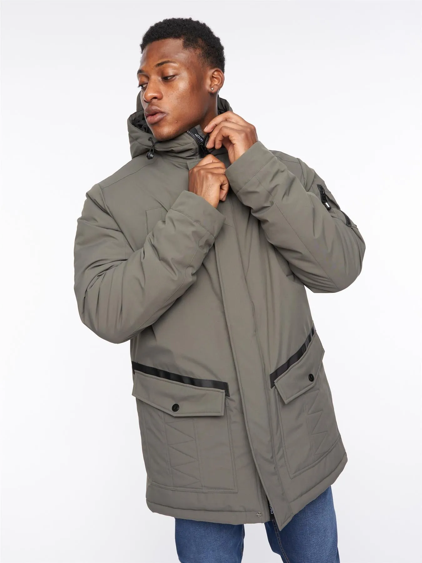 Mens Legender Parka Olive