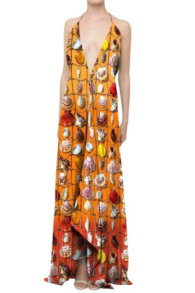 Multicolour Maxi Dress Long