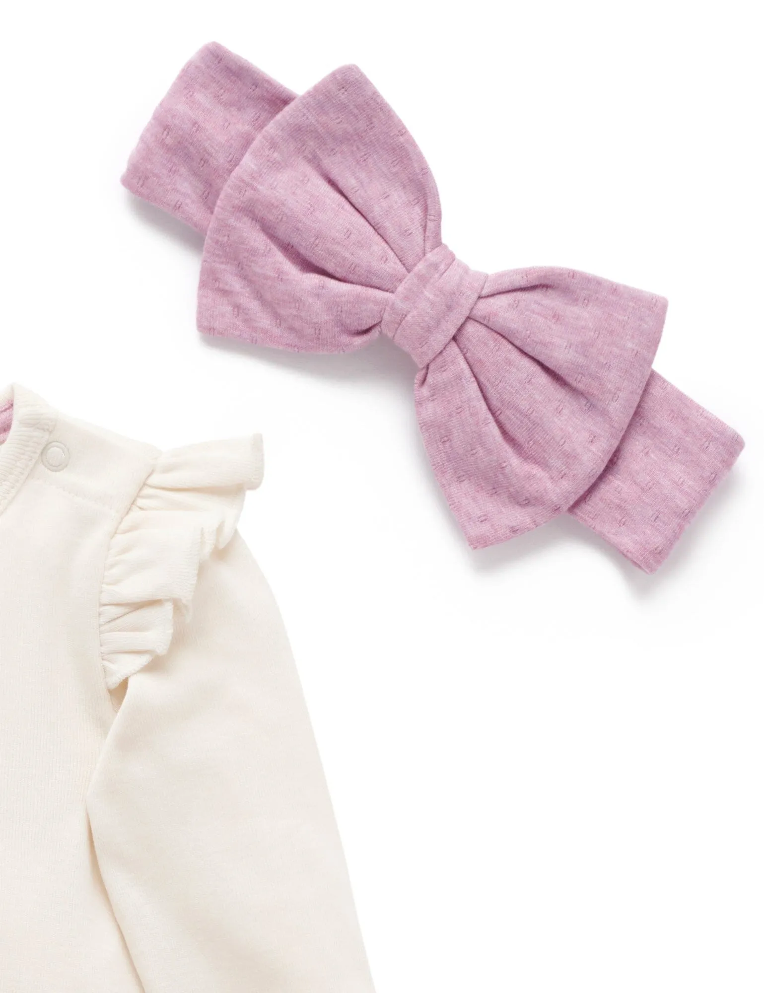 Purebaby - 3 Piece Gift Set | Lavender Melange
