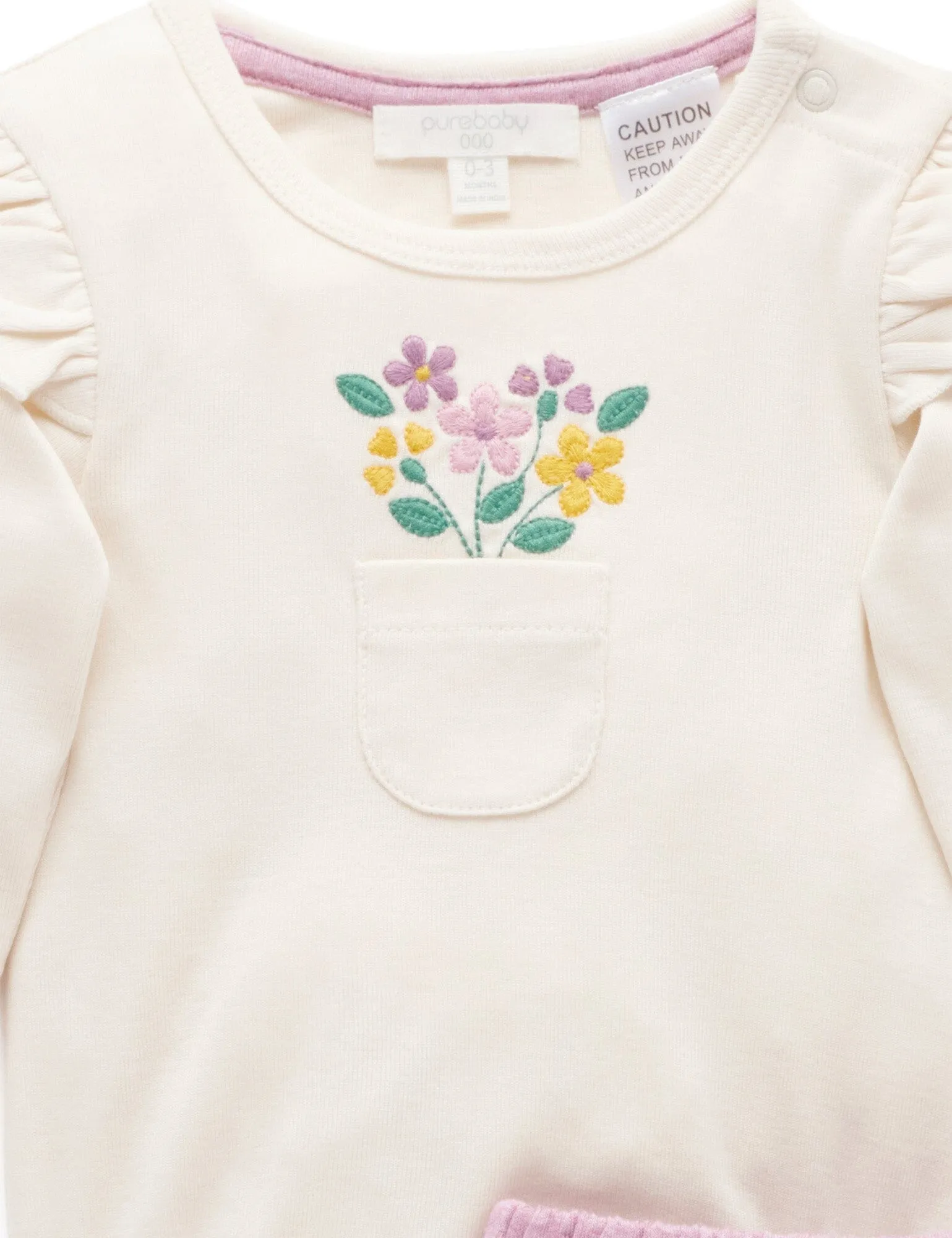 Purebaby - 3 Piece Gift Set | Lavender Melange
