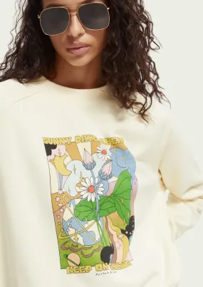 Relaxed Artwork Sweater | Scotch & Soda