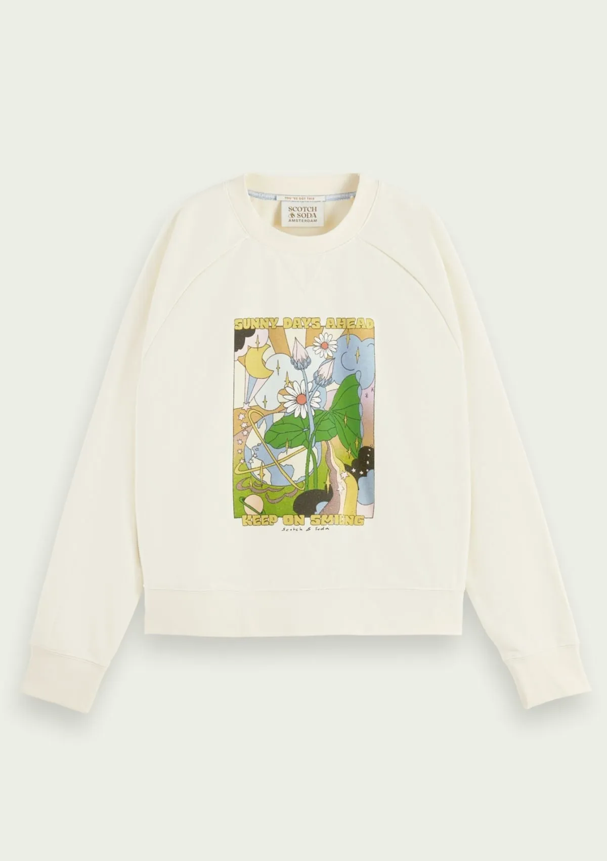 Relaxed Artwork Sweater | Scotch & Soda