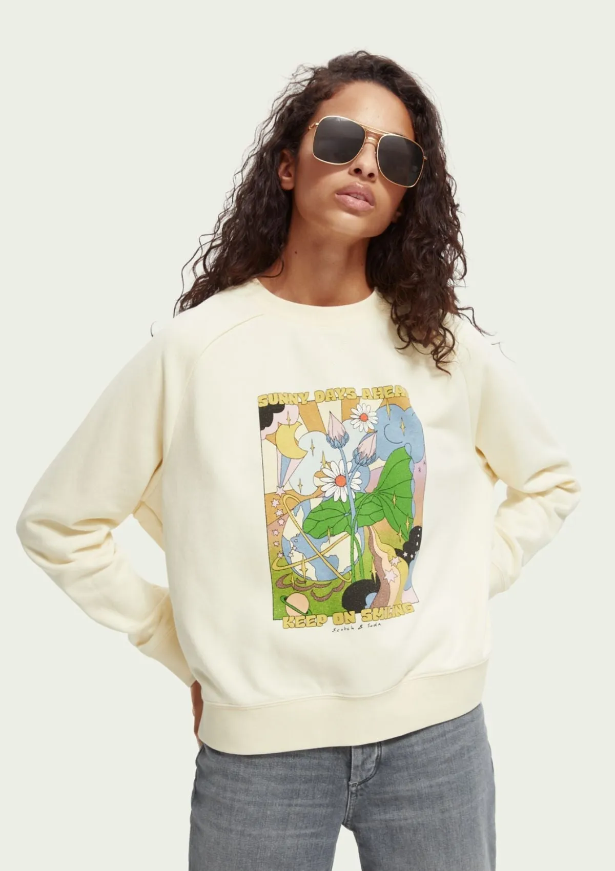 Relaxed Artwork Sweater | Scotch & Soda