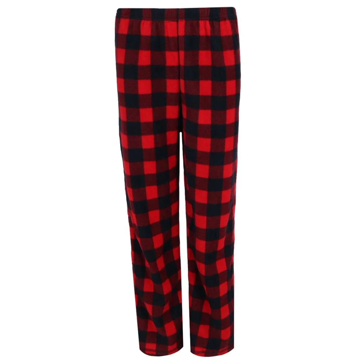 Rene Rofe Boys Buffalo Plaid 3pc Henley Long Sleeve Pajama Set