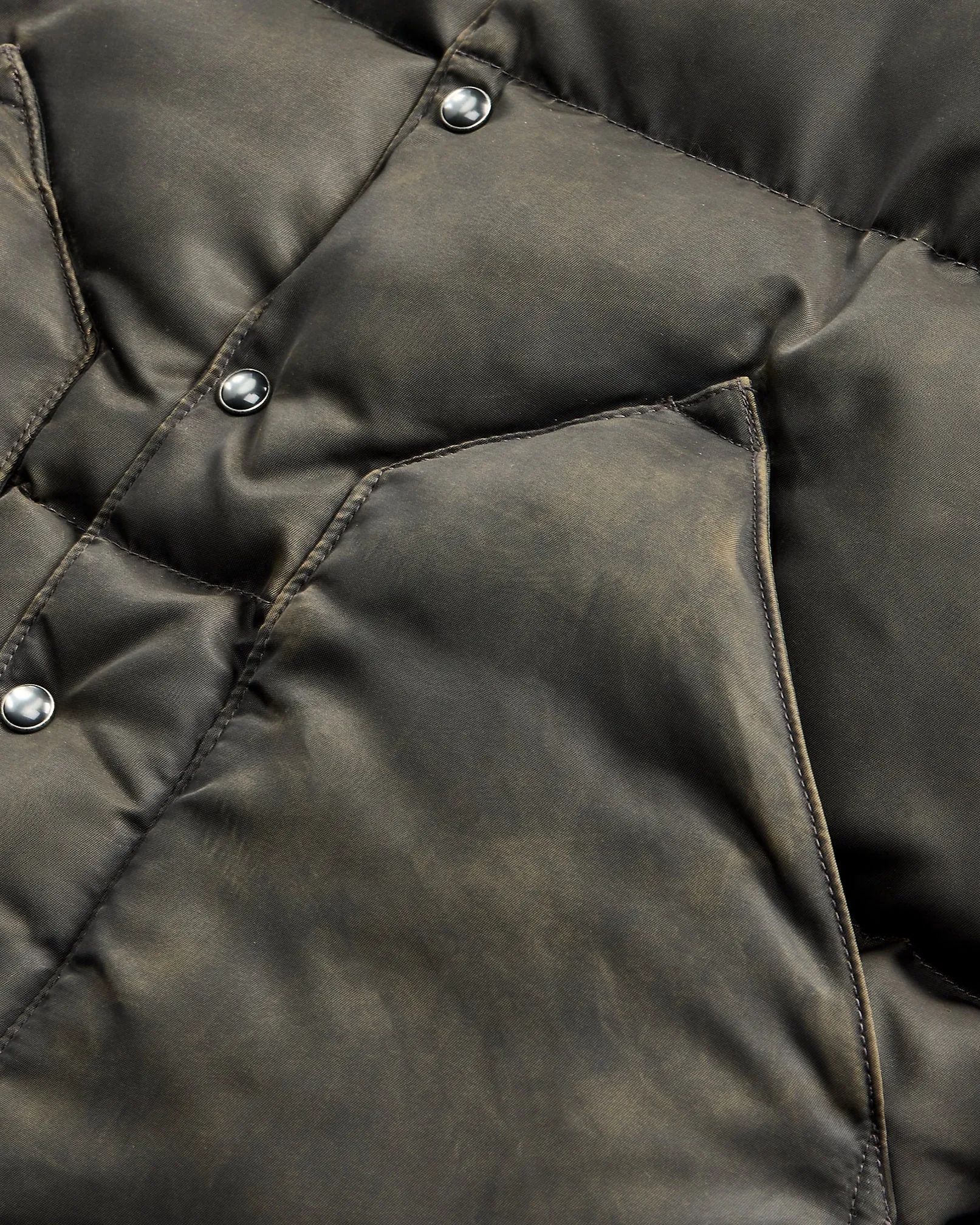 RRL Shearling-Collar Leather-Yoke Jacket