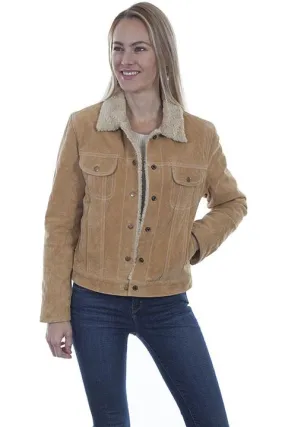 Scully Women's Faux Shearling Suede Jacket-L1019