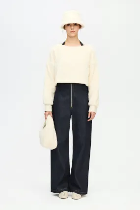 Sherpa Crop Sweater