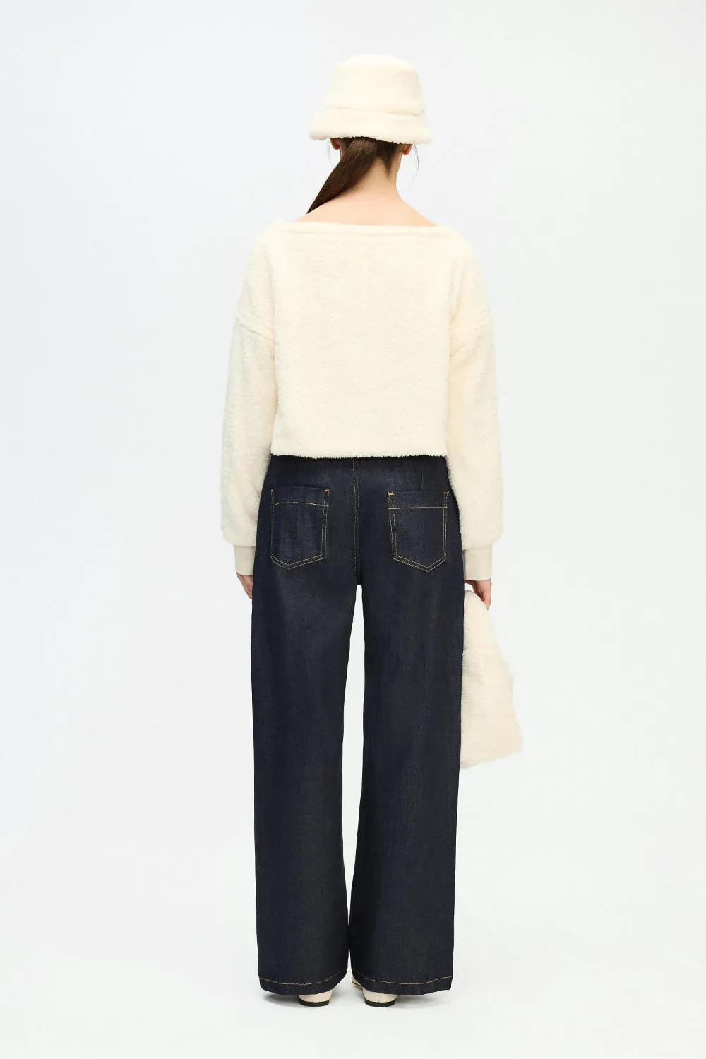 Sherpa Crop Sweater