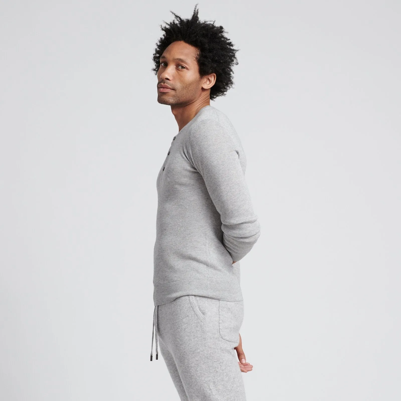 Silk Cashmere Henley