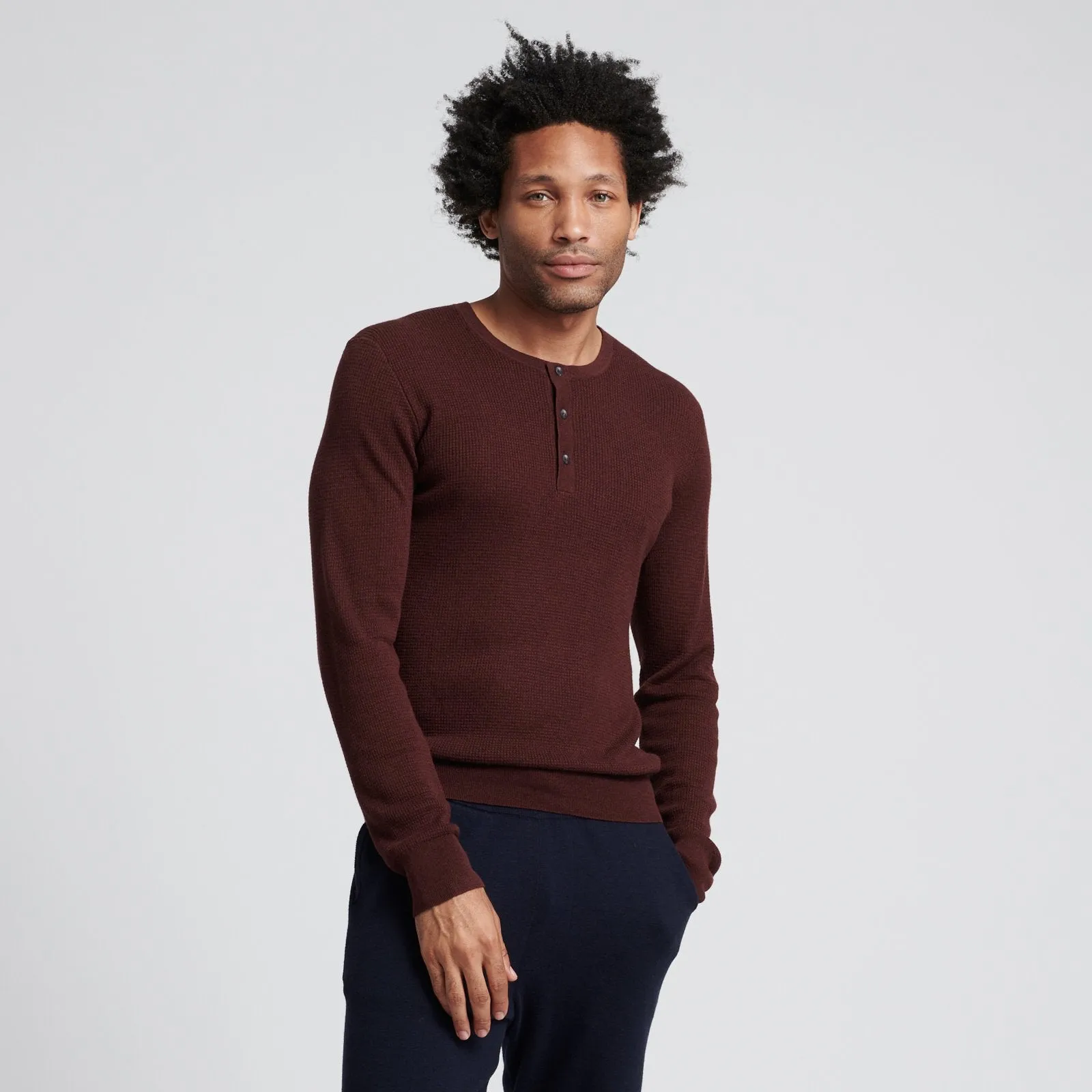 Silk Cashmere Henley