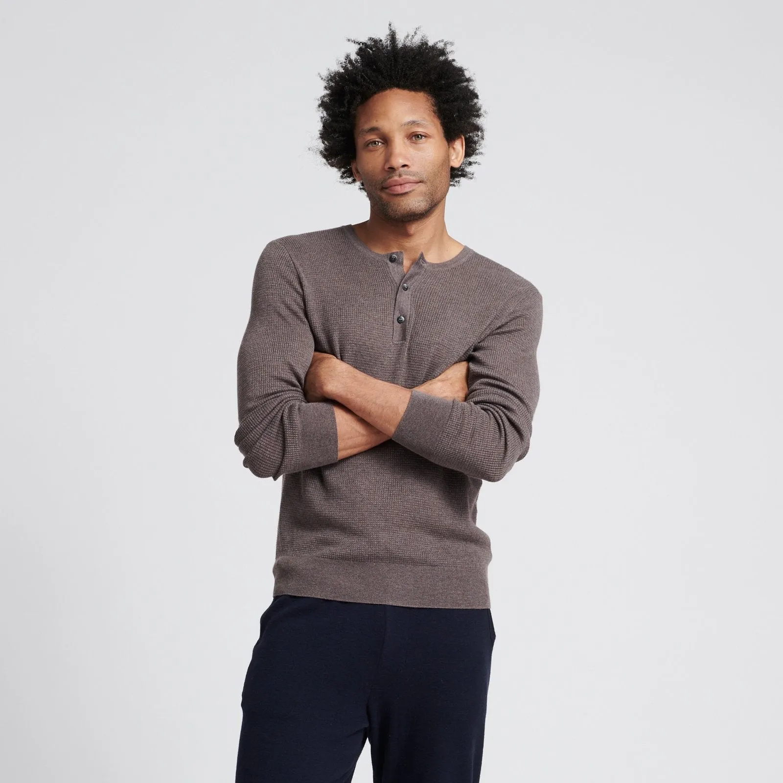 Silk Cashmere Henley