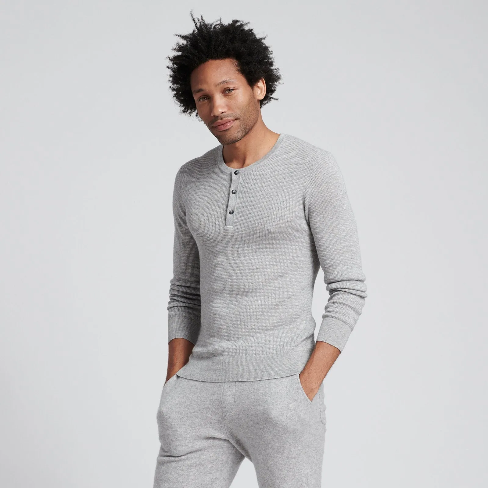 Silk Cashmere Henley