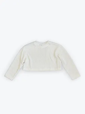 SLS L/S Crop Sweater