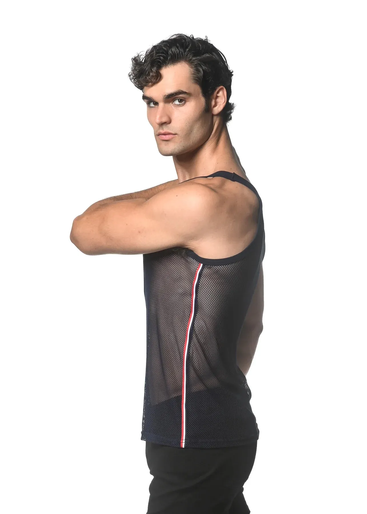 St33le Stretch Mesh Tank