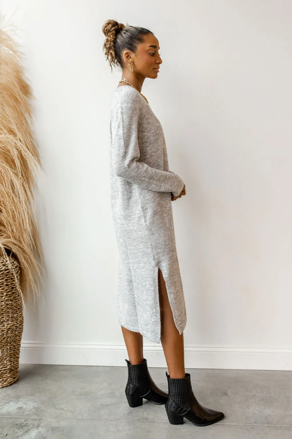 stepping out sweater dress