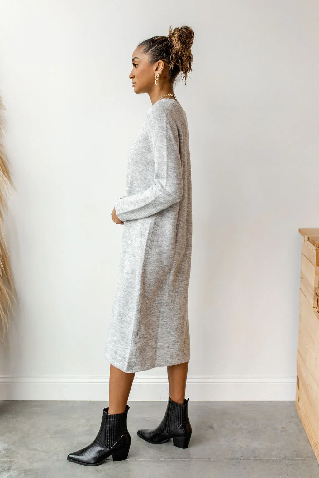stepping out sweater dress