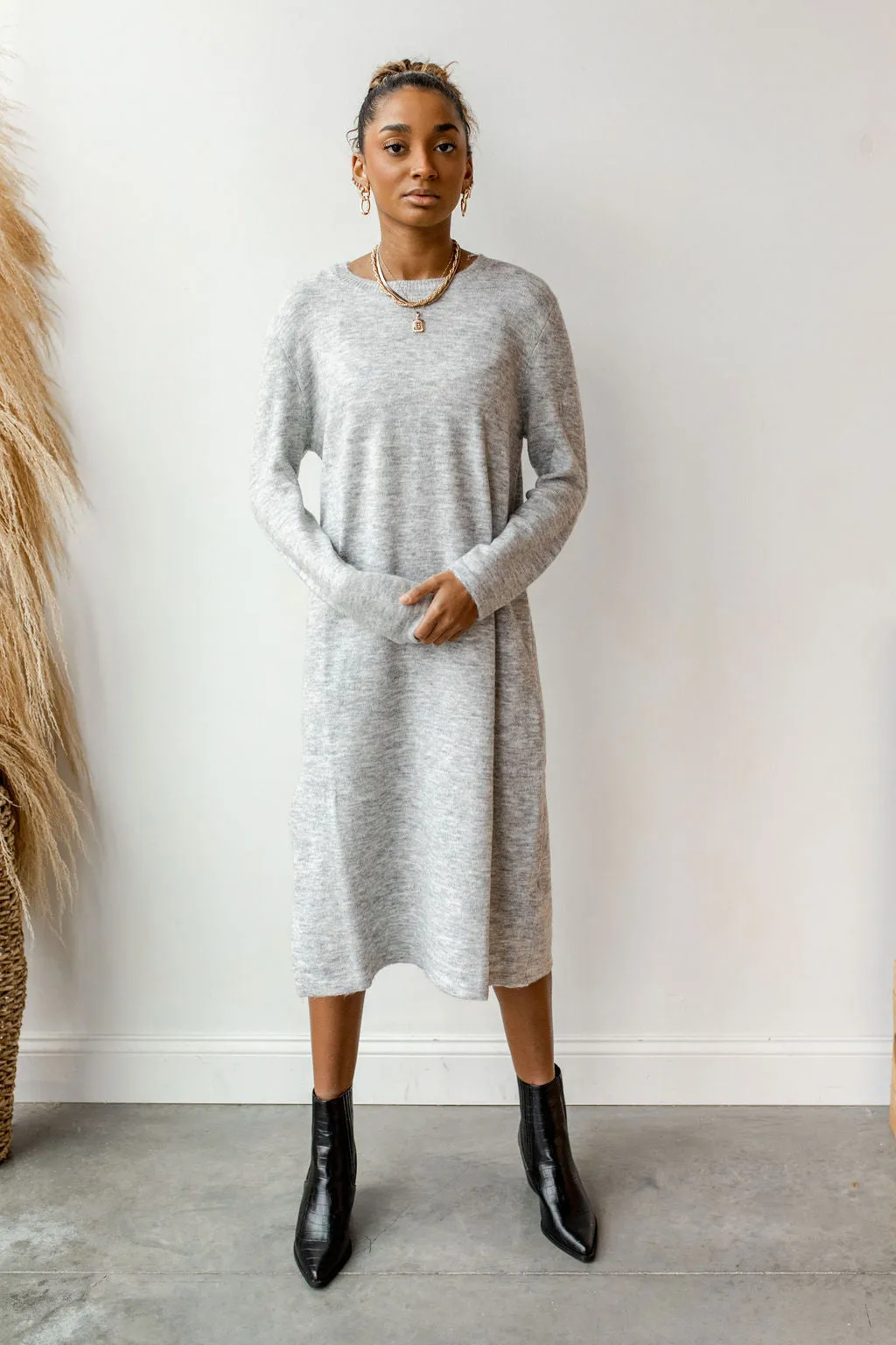 stepping out sweater dress