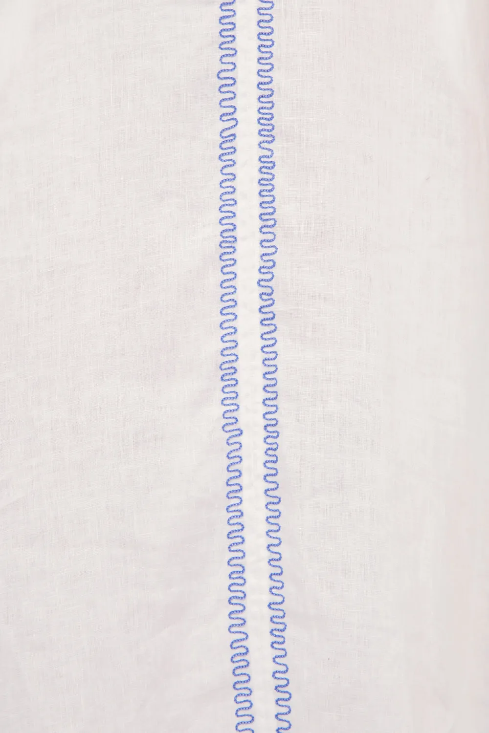 Tamara Linen Maxi Dress in Island Breeze