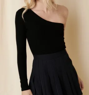 The Roselyn Bodysuit: One Shoulder Bodysuit