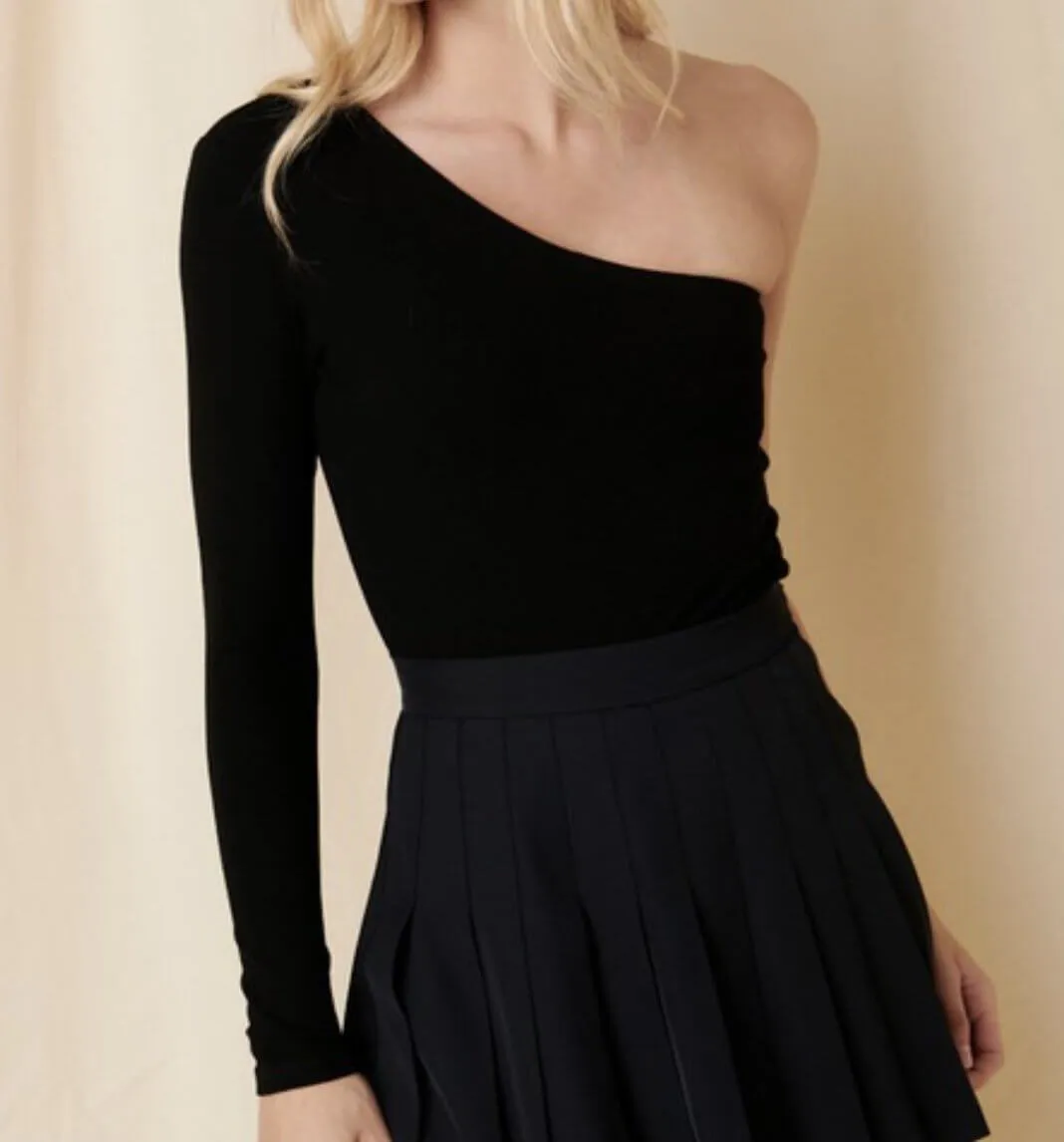 The Roselyn Bodysuit: One Shoulder Bodysuit