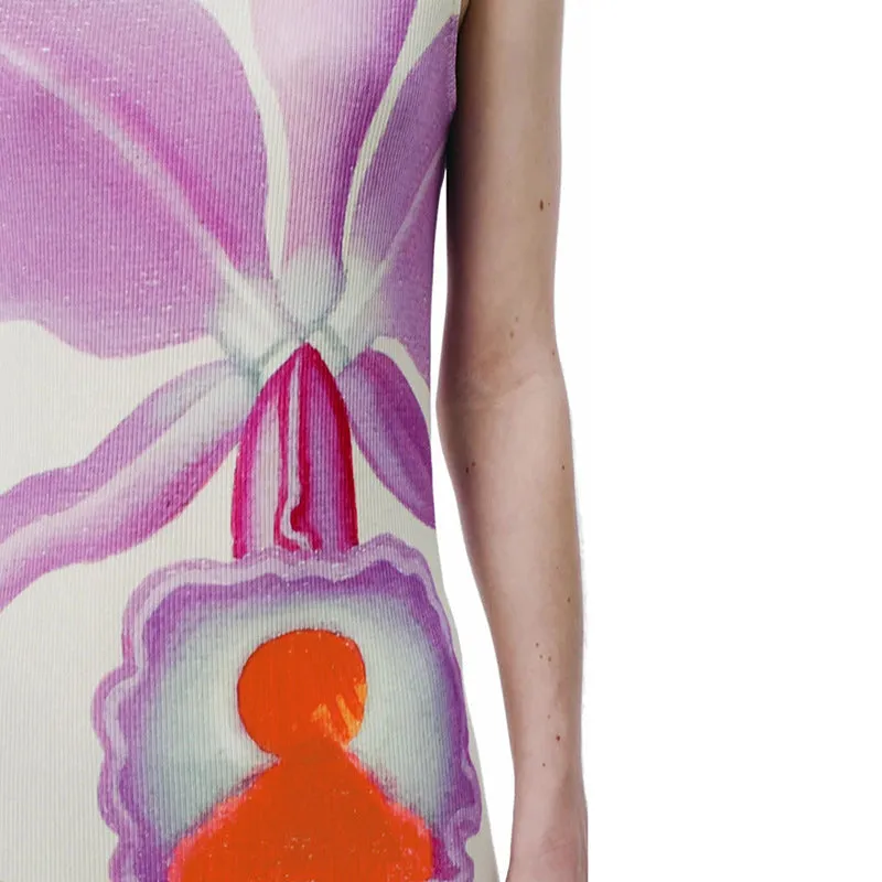 Vvsha Ave Printed Maxi Dress