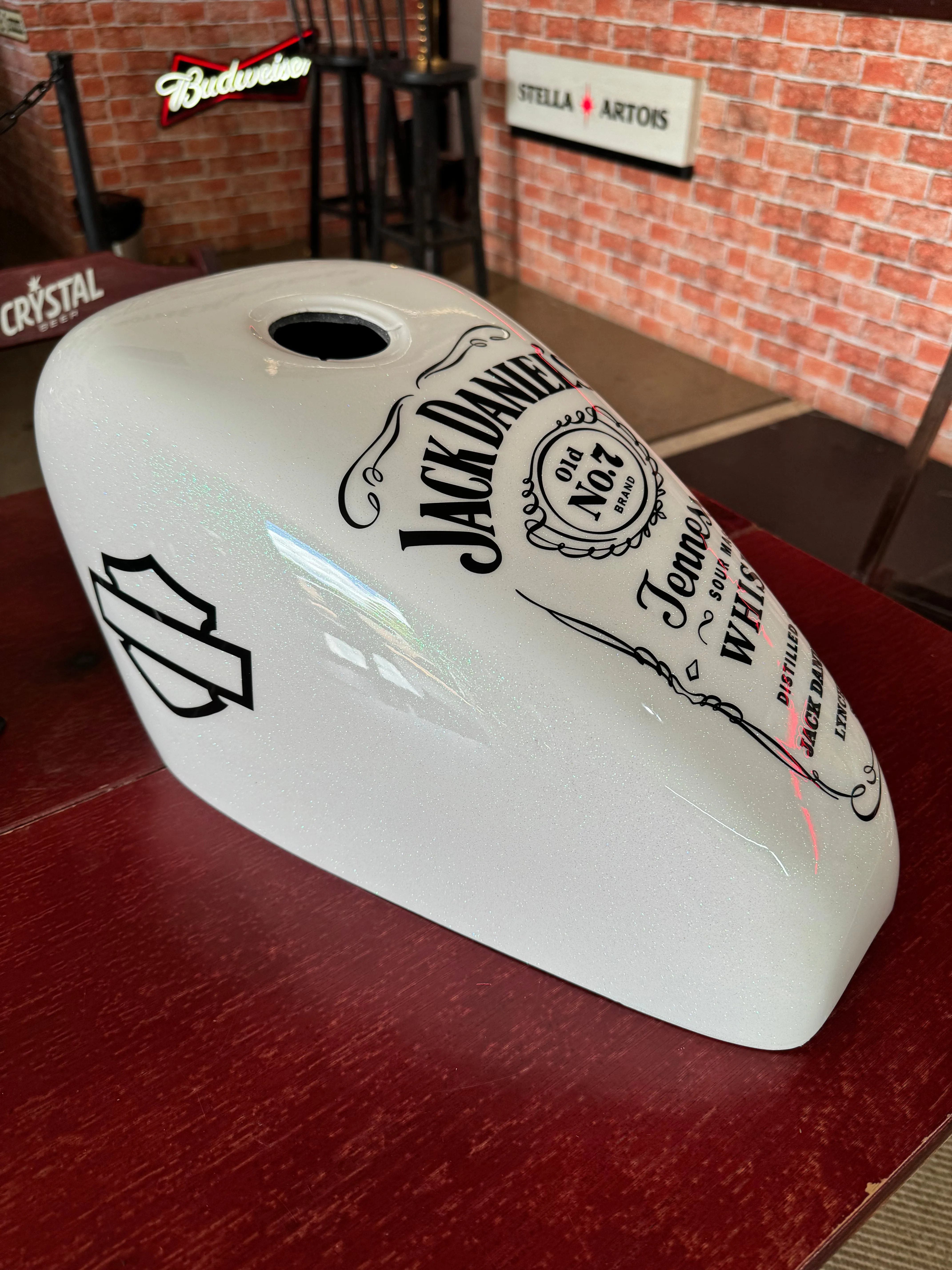 White flake JACK DANIELS - Iron
