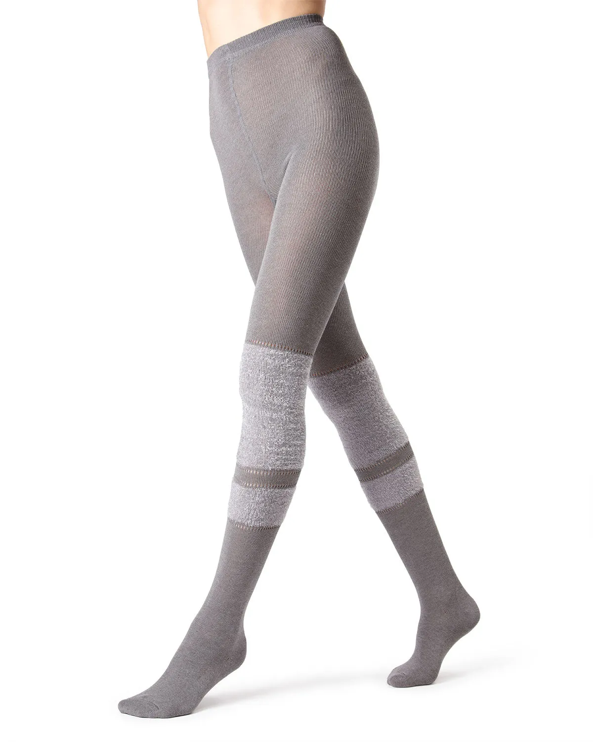 Women's Fuzzy Lush Soft Cotton Blend Sweater Tights