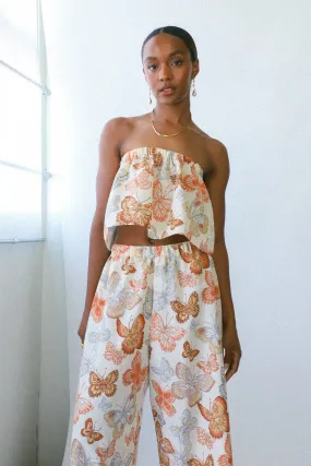 X PRISM Butterfly Strapless Top