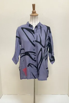 Yasuko Side Pocket Jacket - LI-190N - Lavender