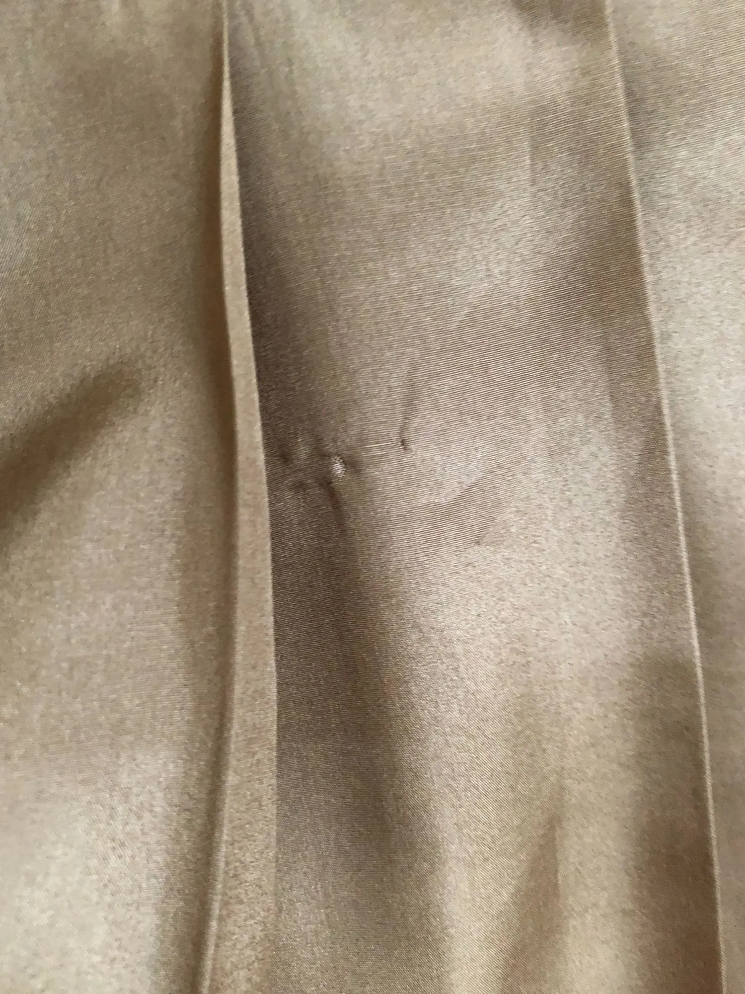 Yves Saint Laurent Authentic Size 4 Gold Silk Skirt