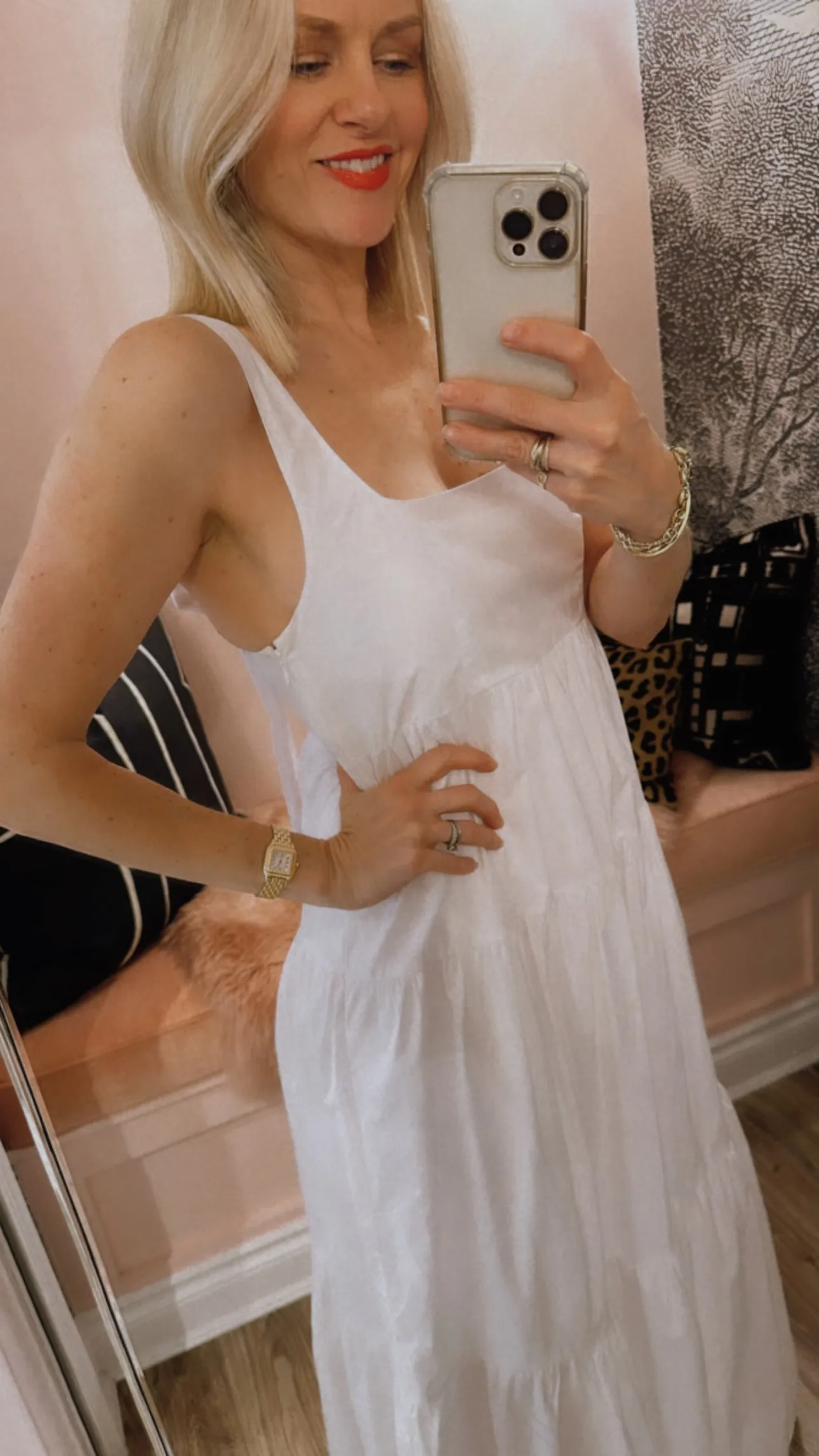 'Zoe' Tiered Maxi Dress