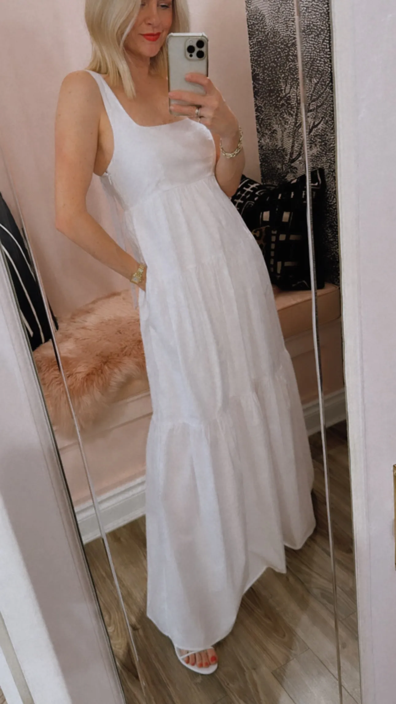 'Zoe' Tiered Maxi Dress