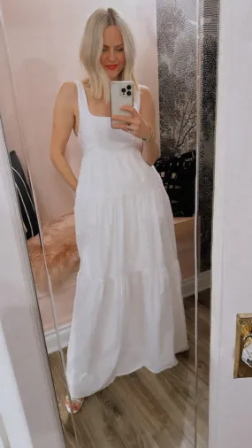 'Zoe' Tiered Maxi Dress